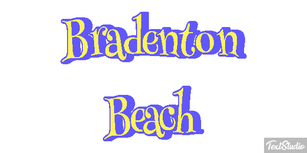 Bradenton Beach Effetto testo