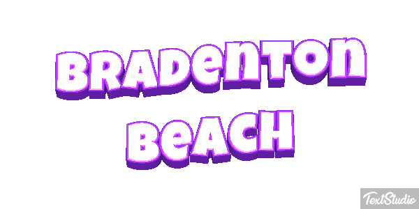 Bradenton Beach Effetto testo