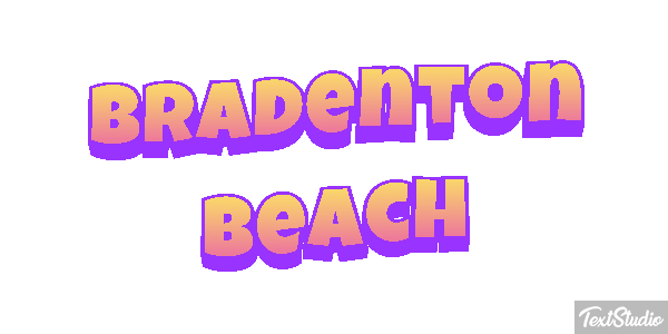 Bradenton Beach Effetto testo