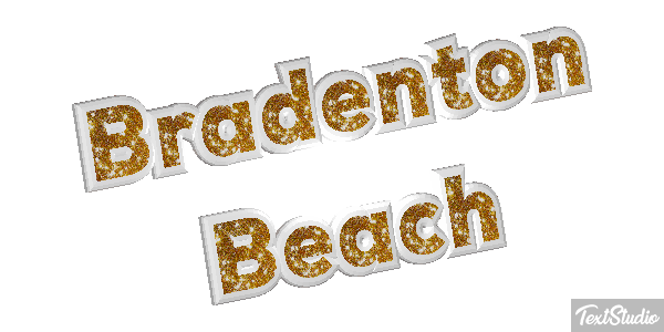 Bradenton Beach Effetto testo