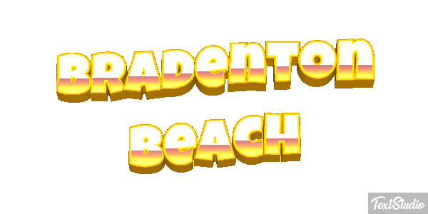 Bradenton Beach Effetto testo