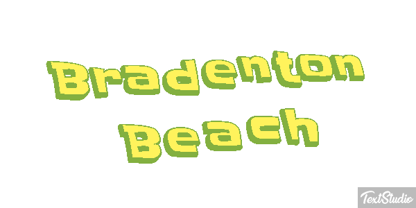 Bradenton Beach Effetto testo