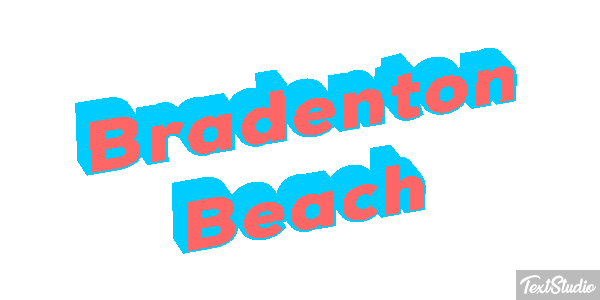 Bradenton Beach Effetto testo