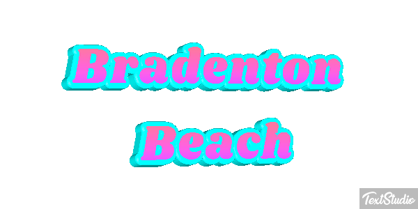 Bradenton Beach Effetto testo
