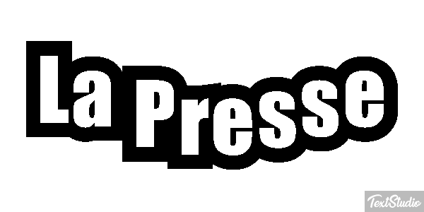 La Presse Efeito do texto