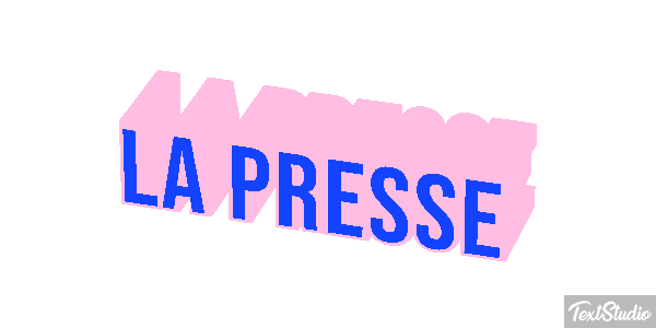 La Presse Efeito do texto