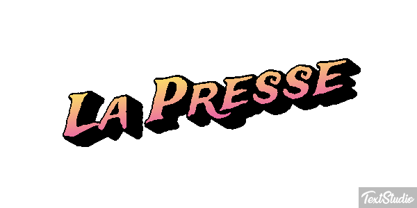 La Presse Efeito do texto