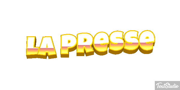 La Presse Efeito do texto
