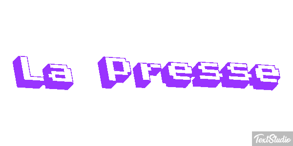 La Presse Efeito do texto