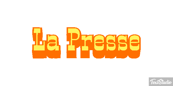 La Presse Efeito do texto