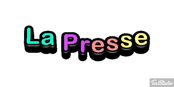 La Presse Efeito do texto