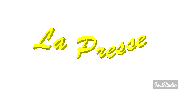 La Presse Efeito do texto