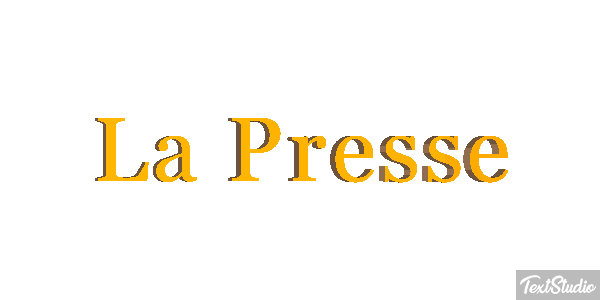 La Presse Efeito do texto