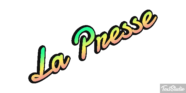 La Presse Efeito do texto