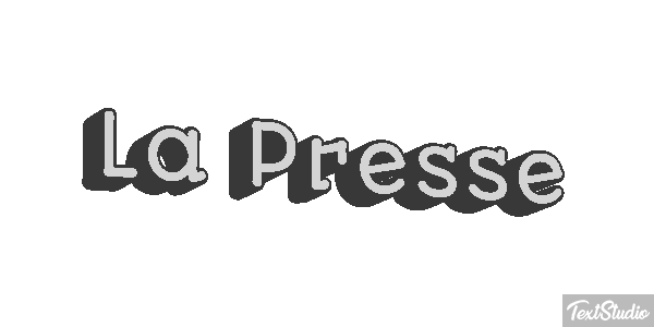 La Presse Efeito do texto
