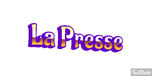 La Presse Efeito do texto