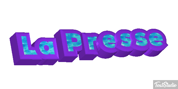 La Presse Efeito do texto