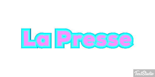 La Presse Efeito do texto