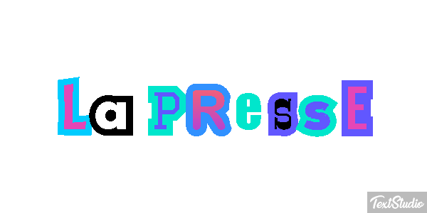 La Presse Efeito do texto