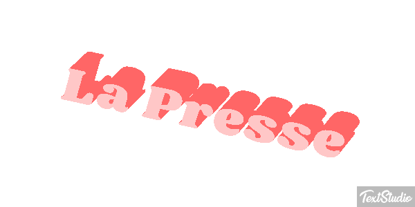 La Presse Efeito do texto