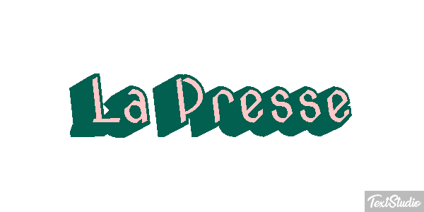 La Presse Efeito do texto