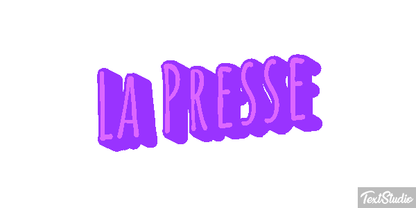 La Presse Efeito do texto
