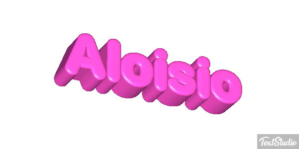 Aloísio Efecto de texto