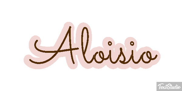 Aloísio Efecto de texto