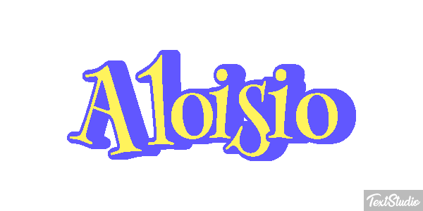Aloísio Efecto de texto
