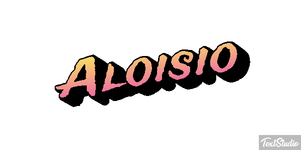Aloísio Efecto de texto
