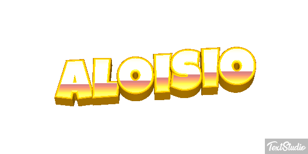 Aloísio Efecto de texto
