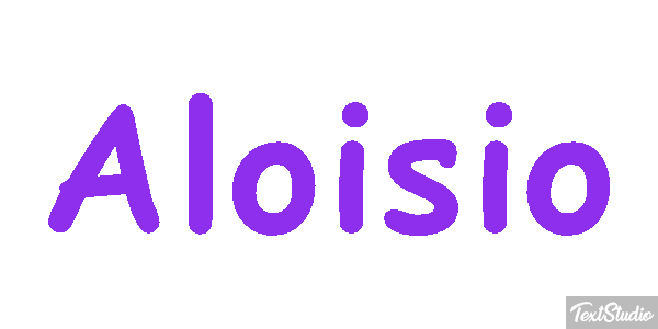 Aloísio Efecto de texto
