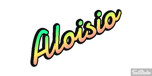 Aloísio Efecto de texto