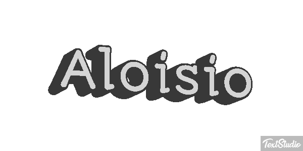 Aloísio Efecto de texto