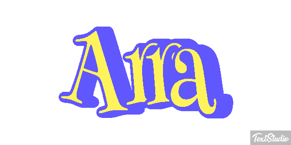 Arra Texteffekt
