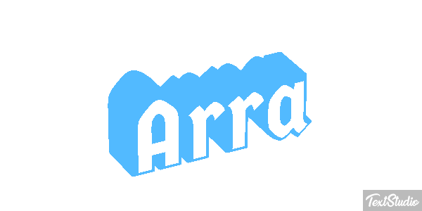 Arra Texteffekt