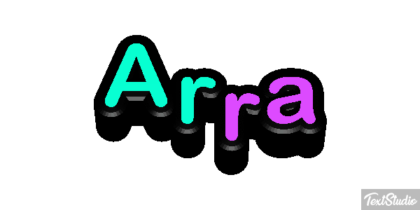 Arra Texteffekt