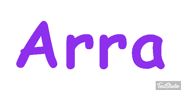 Arra Texteffekt