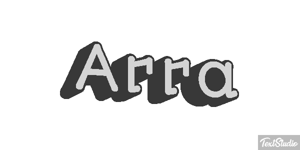 Arra Texteffekt