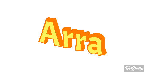 Arra Texteffekt