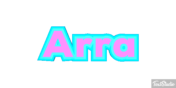 Arra Texteffekt