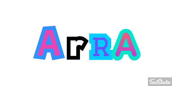 Arra Texteffekt