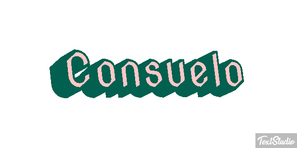 Consuelo Text effect