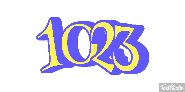 1023 Text effect