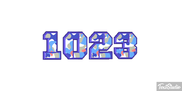 1023 Text effect