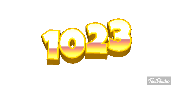 1023 Text effect