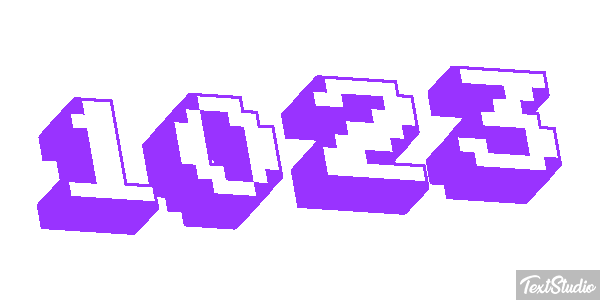 1023 Text effect