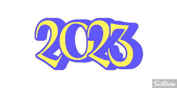 2023 Текстовый эффект