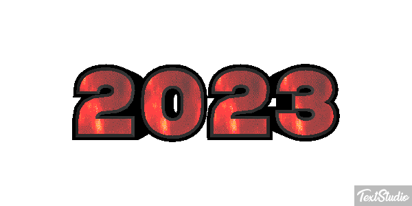 2023 Текстовый эффект