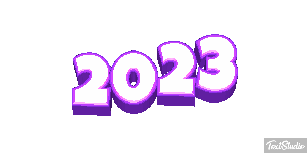 2023 Текстовый эффект